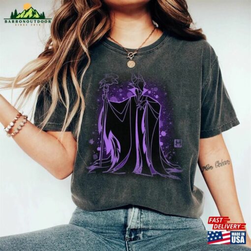 Retro Maleficent Shirt Sleeping Beauty Disney Halloween Classic Sweatshirt