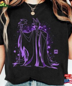 Retro Maleficent Shirt Sleeping Beauty Disney Halloween Classic Sweatshirt