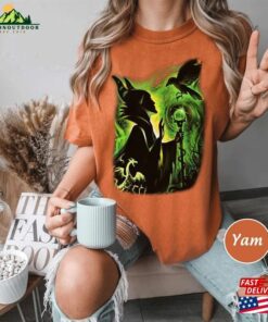 Retro Maleficent Shirt Sleeping Beauty Disney Halloween Sweatshirt Unisex