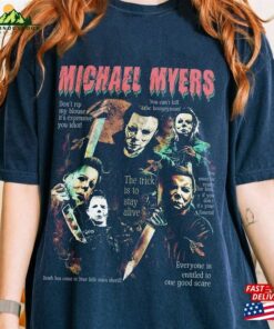 Retro Michael Myers Shirt Vintage Halloween 90S Hoodie Classic