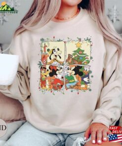 Retro Mickey And Friends Christmas Sweatshirt Vintage Disney Merry Shirt Disneyland Unisex Hoodie Retro Mickey And Friends Christmas Sweatshirt Vintage Disney Merry Shirt Disneyland Unisex Hoodie