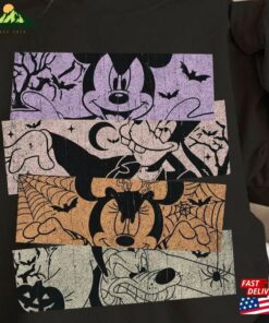 Retro Mickey And Friends Disney Shirt Co Halloween Sweatshirt Unisex