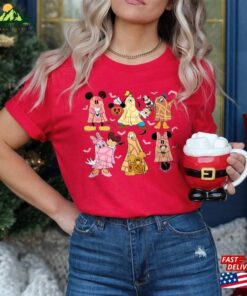 Retro Mickey And Friends Ghost Halloween Shirt Disney Ballon Comfort Colors Disneyland Sweatshirt Hoodie 3