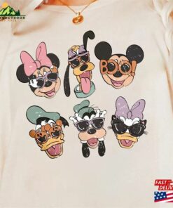 Retro Mickey And Friends Halloween Comfort Colors Shirt Disney Matching Classic Sweatshirt