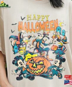 Retro Mickey And Friends Halloween Shirt Happy Classic T-Shirt