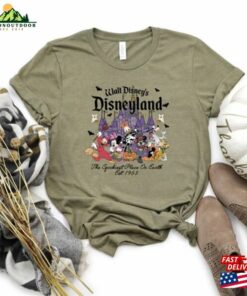 Retro Mickey And Friends Shirt Vintage Disneyland Halloween Est 1955 The Spookiest Place On Earth Disney Castle Unisex Sweatshirt 3 Retro Mickey And Friends Shirt Vintage Disneyland Halloween Est 1955 The Spookiest Place On Earth Disney Castle Unisex Sweatshirt 4