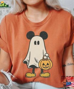 Retro Mickey Ghost Halloween Comfort Colors Shirt Not So Scary Spooky Season Unisex Classic Retro Mickey Ghost Halloween Comfort Colors Shirt Not So Scary Spooky Season Unisex Classic