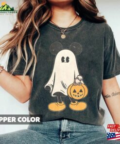 Retro Mickey Ghost Halloween Comfort Colors Shirt Unisex Classic 4