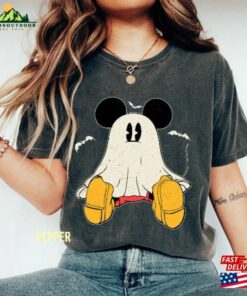 Retro Mickey Ghost Halloween Comfort Colors Shirt’s Not So Scary Party Unisex T-Shirt