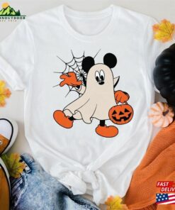 Retro Mickey Ghost Spooky Season Shirt Classic Unisex 3