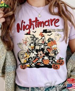 Retro Mickey Minnie Halloween Comfort Colors Shirt Nightmare On Main Street Disney T-Shirt Classic 3 Retro Mickey Minnie Halloween Comfort Colors Shirt Nightmare On Main Street Disney T Shirt Classic 4