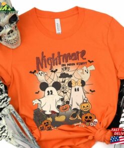 Retro Mickey Minnie Halloween Shirt Nightmare On The Main Street 2023 Unisex T-Shirt Retro Mickey Minnie Halloween Shirt Nightmare On The Main Street 2023 Unisex T-Shirt