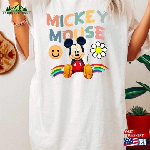 Retro Mickey Mouse Sweatshirt Vintage Minnie Shirt Disneyworld Shirts Classic Hoodie