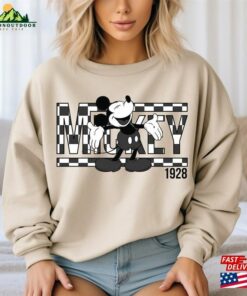 Retro Mickey Mouse Sweatshirt Vintage Minnie Shirt Disneyworld Shirts Unisex