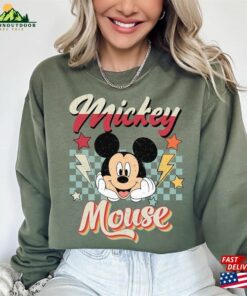 Retro Mickey Mouse Sweatshirt Vintage Minnie Shirt Disneyworld Shirts Unisex T Shirt 4