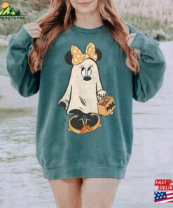 Retro Minnie Ghost Halloween Comfort Color Shirt Mickey’s Not So Scary T-Shirt Spooky Season Classic Retro Minnie Ghost Halloween Comfort Color Shirt Mickey’s Not So Scary T-Shirt Spooky Season Classic