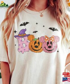 Retro Mouse Pumpkin Shirt Mickey Minnie Vintage Disney Boo T-Shirt Hoodie Retro Mouse Pumpkin Shirt Mickey Minnie Vintage Disney Boo T-Shirt Hoodie