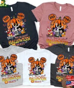 Retro Not So Scary Halloween Party 2023 Shirt Mickey Disneyland T-Shirt Hoodie