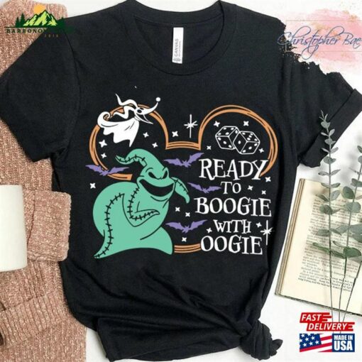 Retro Oogie Boogie Bash 2023 Shirt Ready To With Disneyland Halloween Sweatshirt Classic