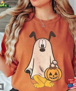 Retro Pluto Ghost Halloween Comfort Color Shirts Mickey’s Not So Scary Classic T-Shirt