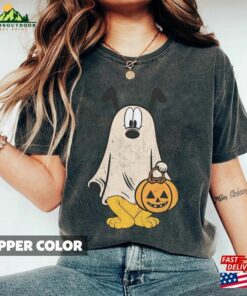 Retro Pluto Ghost Halloween Comfort Color Shirts Mickey's Not So Scary Classic T-Shirt 2 Retro Pluto Ghost Halloween Comfort Color Shirts Mickeys Not So Scary Classic T Shirt 3