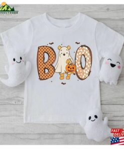 Retro Pooh Boo Spooky Season Comfort Colors Shirt Disney Mickey Classic Sweatshirt 4