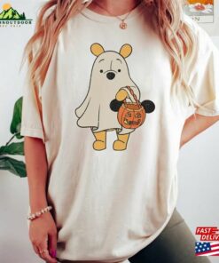 Retro Pooh Ghost Halloween Comfort Colors Shirt Disney Spooky Season Mickey Classic T-Shirt 2 Retro Pooh Ghost Halloween Comfort Colors Shirt Disney Spooky Season Mickey Classic T Shirt 3