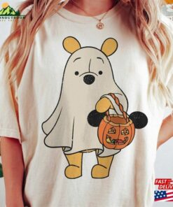 Retro Pooh Ghost Halloween Comfort Colors Shirt Disney Spooky Season Mickey Hoodie Unisex Retro Pooh Ghost Halloween Comfort Colors Shirt Disney Spooky Season Mickey Hoodie Unisex