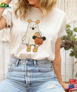 Retro Pooh Ghost Halloween Shirt Disney Spooky Season Mickey Classic T-Shirt Retro Pooh Ghost Halloween Shirt Disney Spooky Season Mickey Classic T-Shirt
