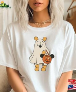 Retro Pooh Ghost Halloween Shirt Disney Spooky Season Mickey Classic T-Shirt 2 Retro Pooh Ghost Halloween Shirt Disney Spooky Season Mickey Classic T Shirt 3