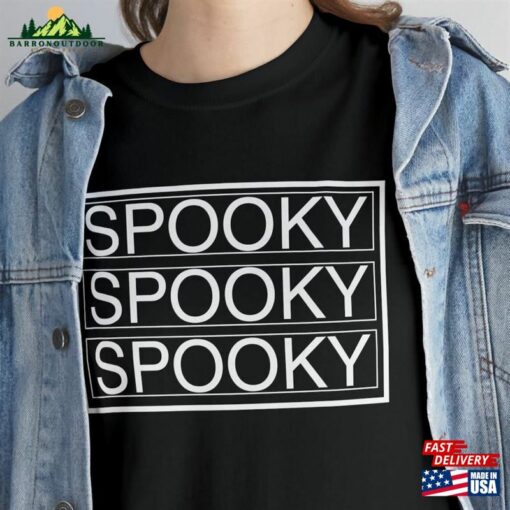 Retro Spooky Shirt Unisex Hoodie