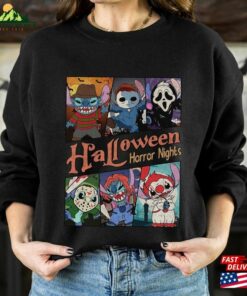 Retro Stitch Halloween Horror Nights Shirt Characters Scary Movie Hoodie Sweatshirt 2 Retro Stitch Halloween Horror Nights Shirt Characters Scary Movie Hoodie Sweatshirt 3