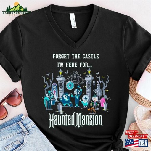 Retro The Haunted Mansion Comic Shirt Vintage Halloween Hoodie Unisex