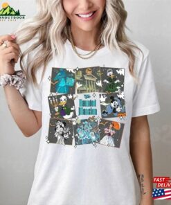 Retro The Haunted Mansion Shirt Mickey Friends T-Shirt Classic Sweatshirt