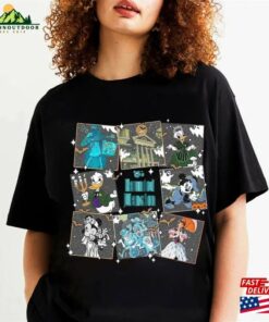Retro The Haunted Mansion Shirt Mickey Friends T-Shirt Classic Sweatshirt