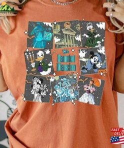 Retro The Haunted Mansion Shirt Mickey Friends T Shirt Classic Sweatshirt 3