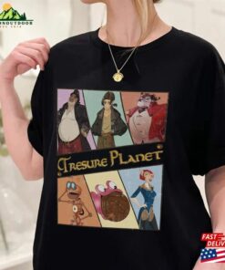Retro Treasure Planet Est 2002 T-Shirt Jim Hawkins Shirt Captain Amelia Unisex 2 Retro Treasure Planet Est 2002 T Shirt Jim Hawkins Shirt Captain Amelia Unisex 3
