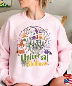 Retro Universal Studios Halloween Sweatshirt Disney Spooky Comfort Color Shirt T Shirt Hoodie 3