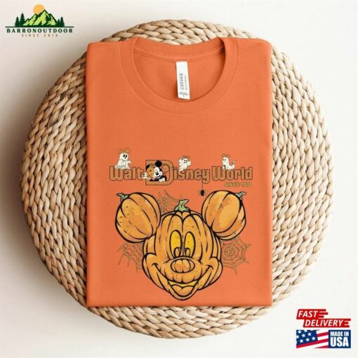 Retro Vintage Walt Disney World Est 1971 Shirt Mickey And Friend Halloween Disneyworld Unisex T-Shirt