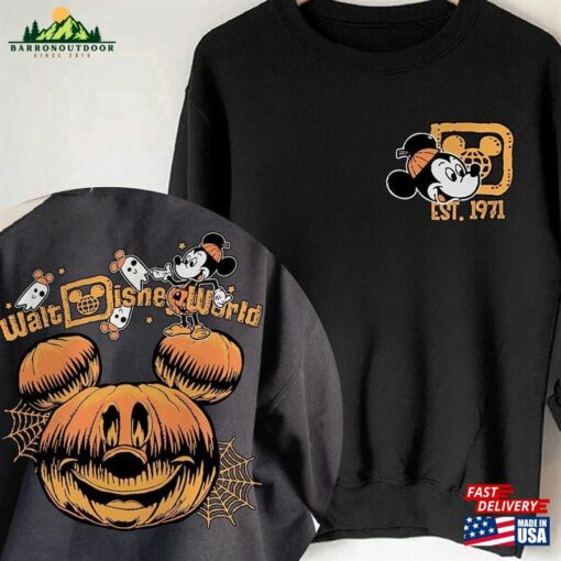 Retro Walt Disney World Halloween Sweatshirt T-Shirt Classic