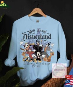 Retro Walt Disneys Disneyland Halloween Sweater Shirt Mickey Classic Unisex 4