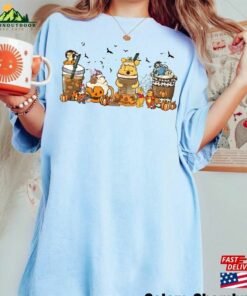 Retro Winnie The Pooh Halloween Shirt Disney Family T Shirt Unisex 4