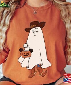 Retro Woody Ghost Halloween Comfort Colors Shirt Toy Story Disney Spooky Season Hoodie Unisex Retro Woody Ghost Halloween Comfort Colors Shirt Toy Story Disney Spooky Season Hoodie Unisex