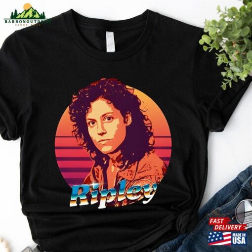 Ripley Retrowave Shirt Retro 90S Vintage Style Hoodie Sweatshirt