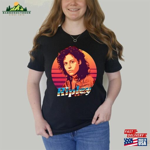 Ripley Retrowave Shirt Retro 90S Vintage Style Hoodie Sweatshirt