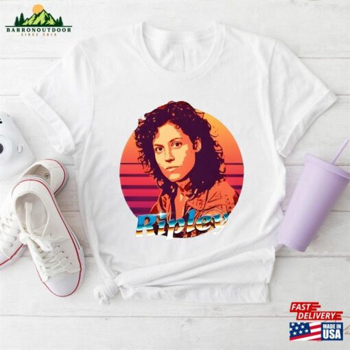 Ripley Retrowave Shirt Retro 90S Vintage Style Hoodie Sweatshirt