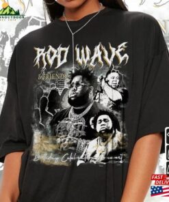 Rod Wave Rap Shirt And Friends 2023 Vintage 90S Y2k Graphic Sweatshirt T-Shirt Hoodie