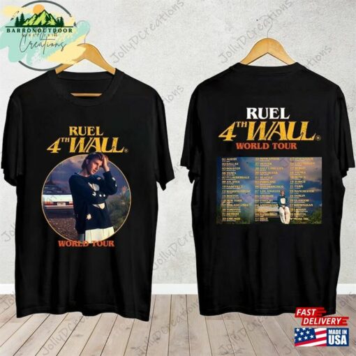 Ruel 4Th Wall World Tour 2023 Shirt Fan Concert Hoodie T-Shirt