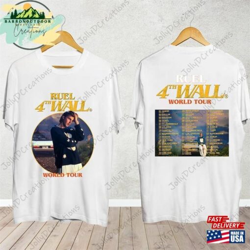 Ruel 4Th Wall World Tour 2023 Shirt Fan Concert Hoodie T-Shirt