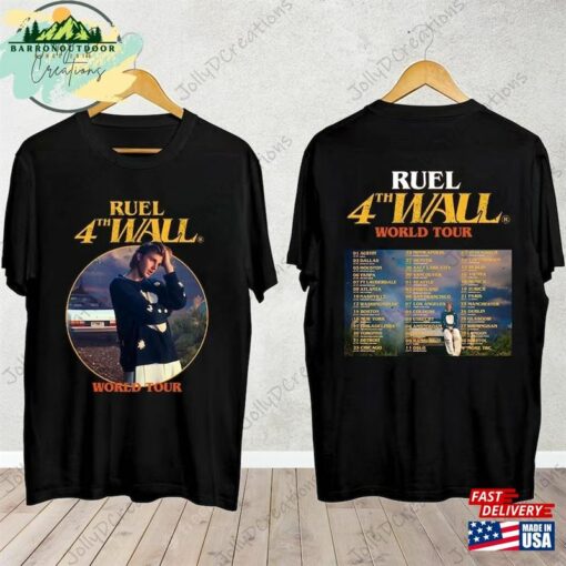 Ruel 4Th Wall World Tour 2023 Shirt Fan Concert Hoodie T-Shirt